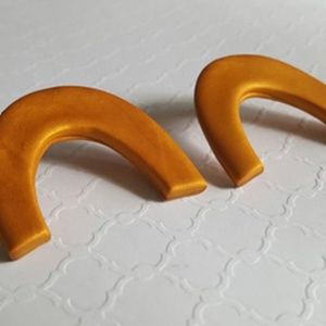 Arch Earrings Minimalist Jewelry Clay Earrings